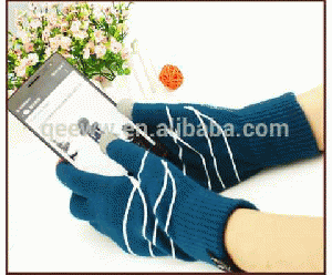 Printed 5 Finegrs Touch Screen Gloves